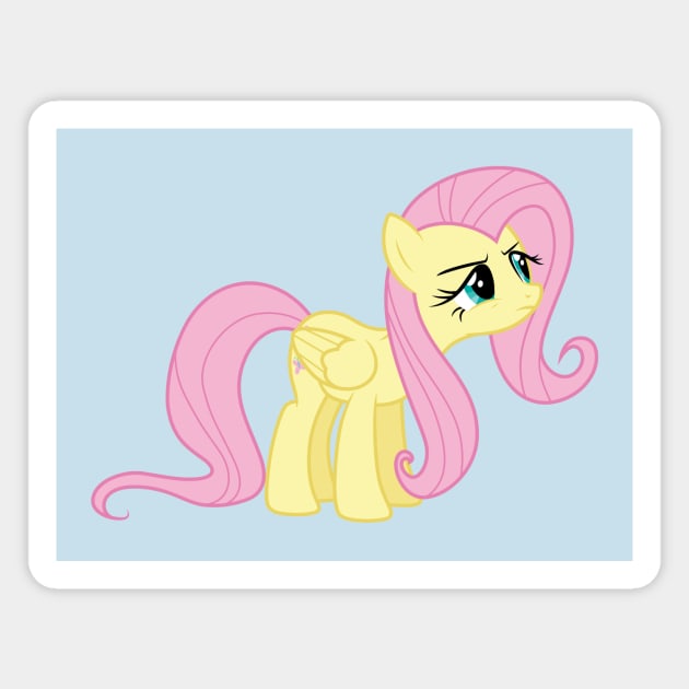 Flutteryay Fluttershy 2 Magnet by CloudyGlow